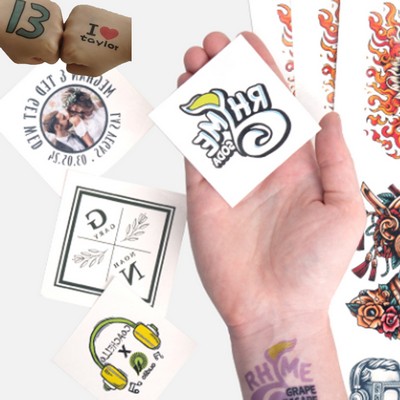Custom Temporary Tattoo Sticker