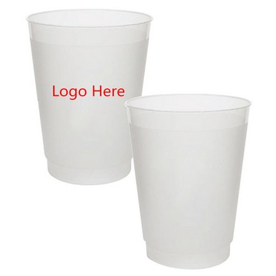 Frosted Plastic Cup